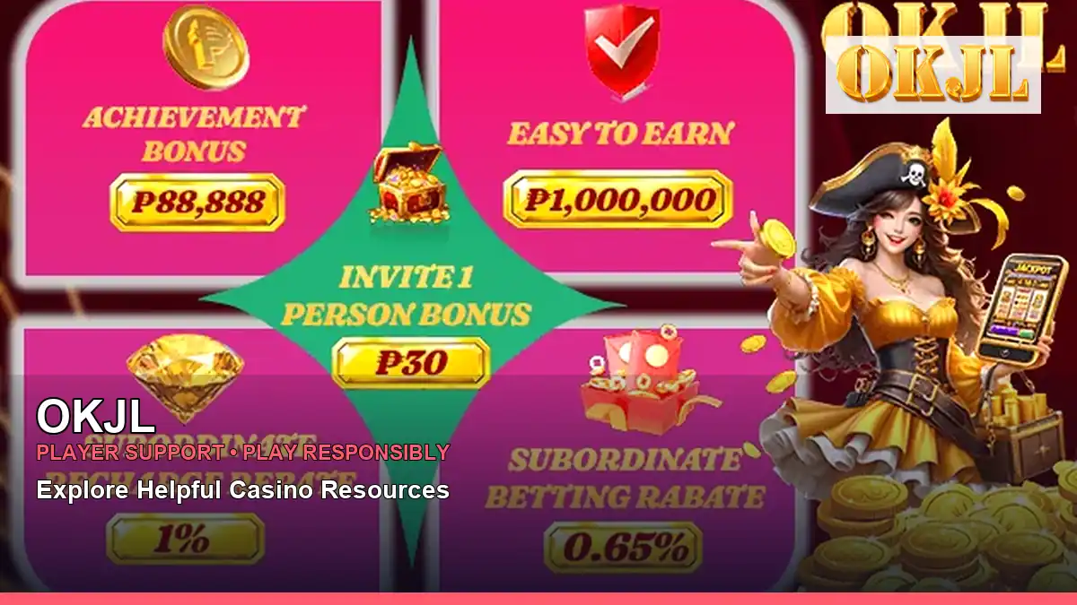 OKJL casino terms and player information for the Philippines